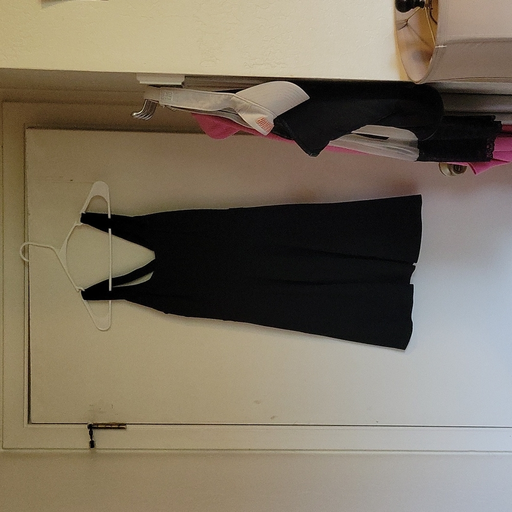 BR scrappy knee length dress